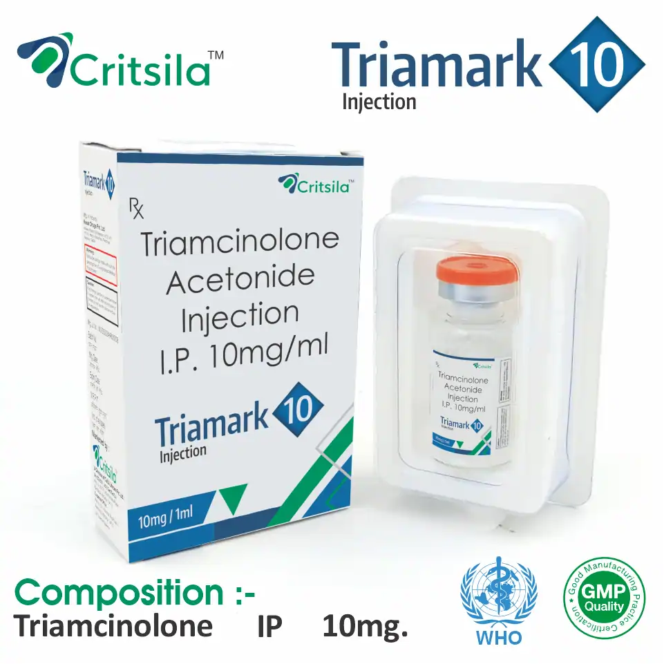 Triamcinolone Acetonide 10mg Injection from Top Pharma Company in India
